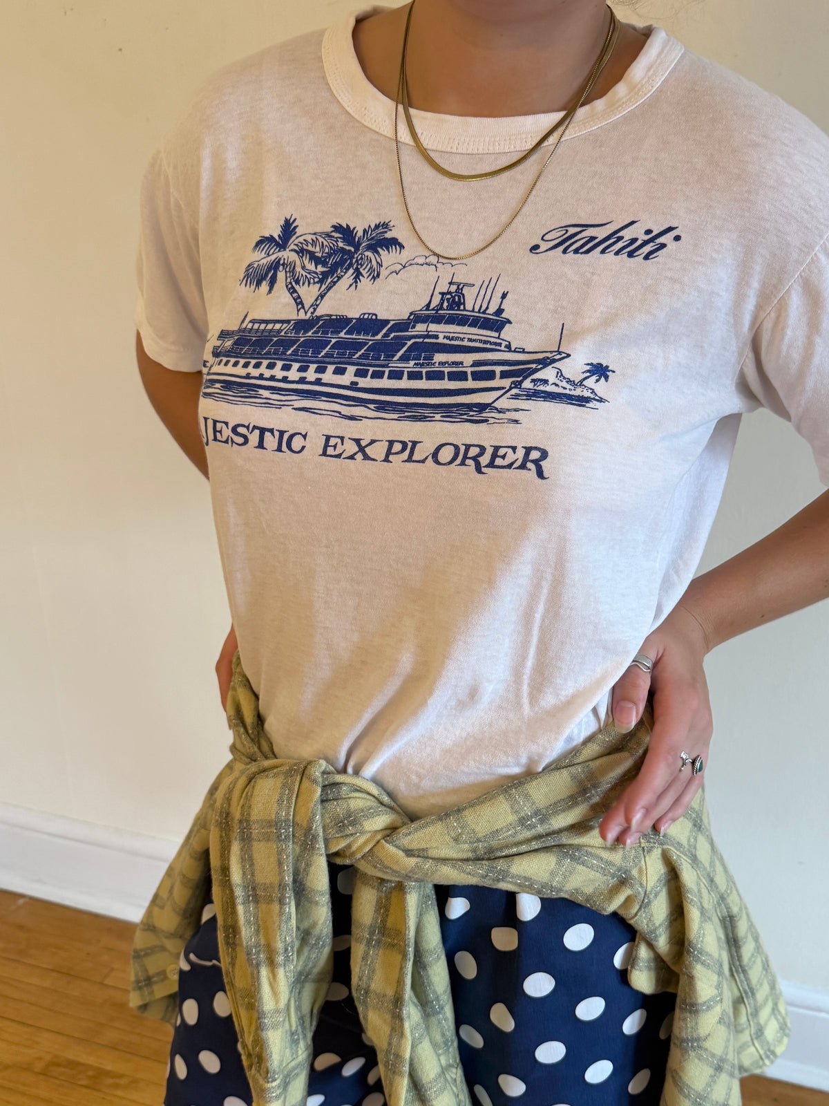 1960s TAHITI TOURIST TEE