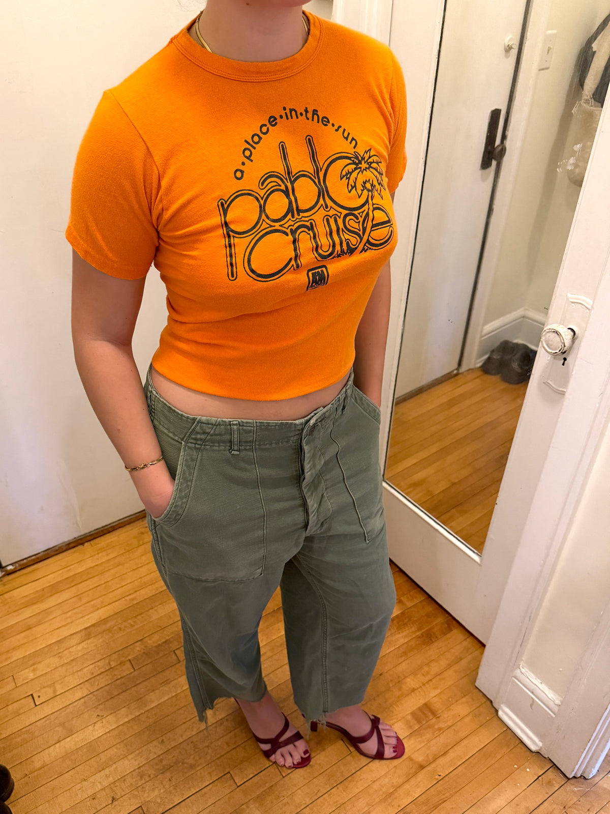 1960s OG-107 CROPPED TROUSERS