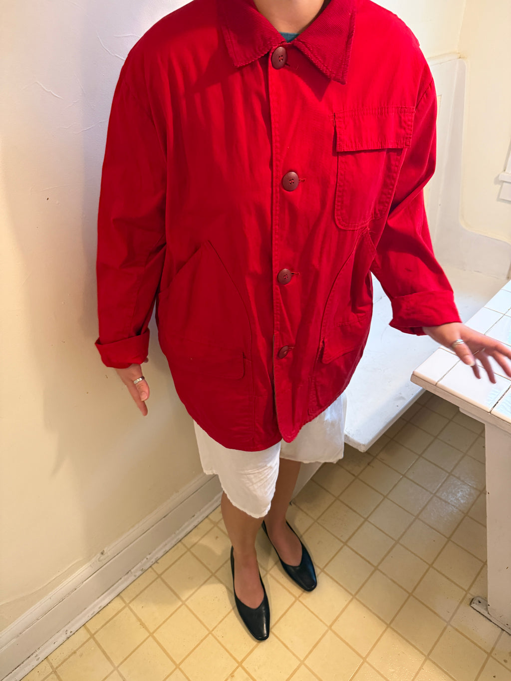 1960s RED HUNTING JACKET