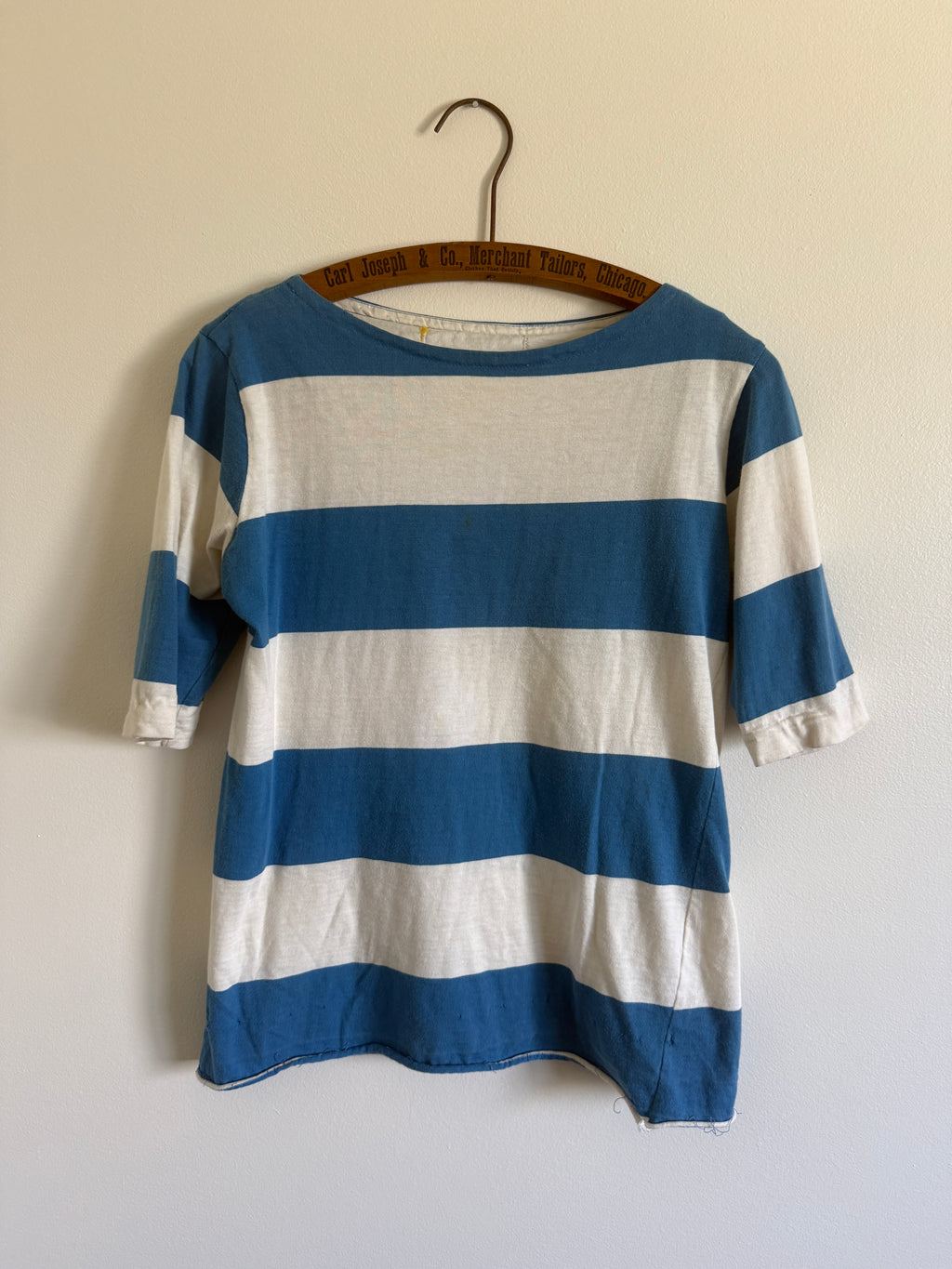 1960s STRIPED BOATNECK TEE