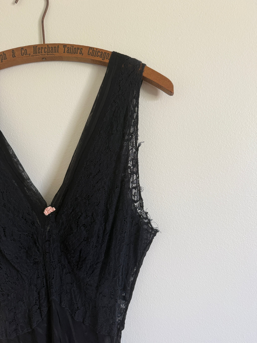 1940s STRIPE BIAS CUT SLIP