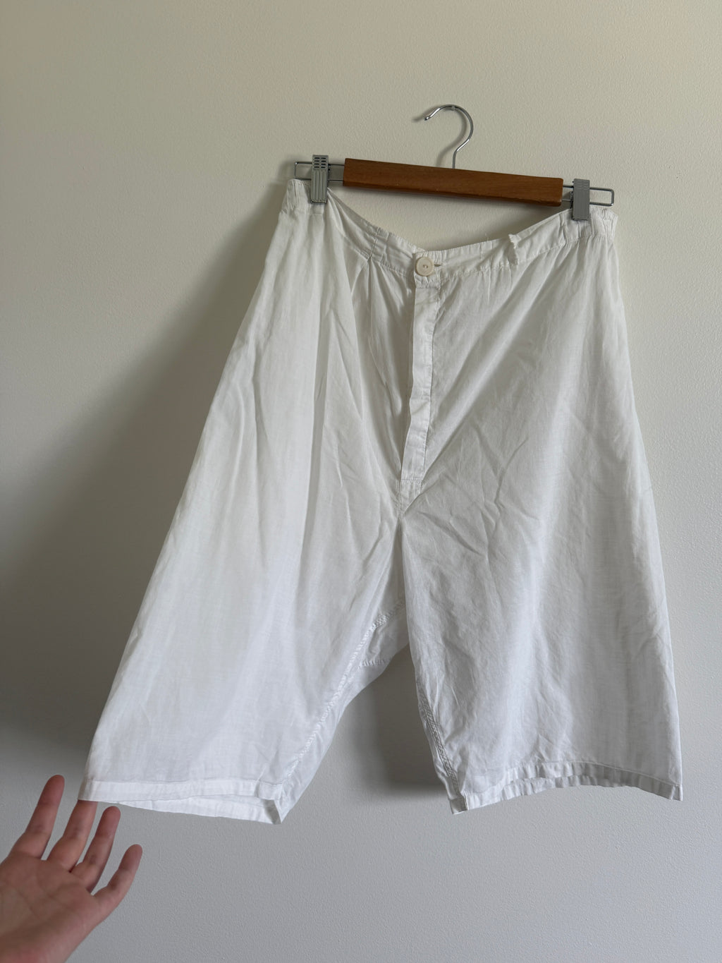 ANTIQUE BUTTON FLY BLOOMERS