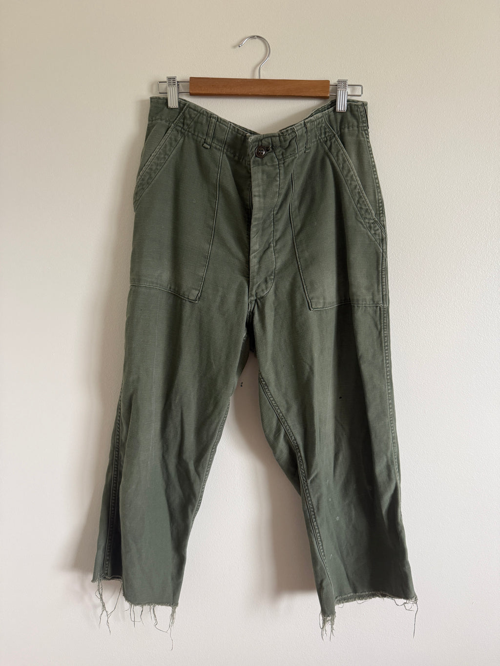 1960s OG-107 CROPPED TROUSERS