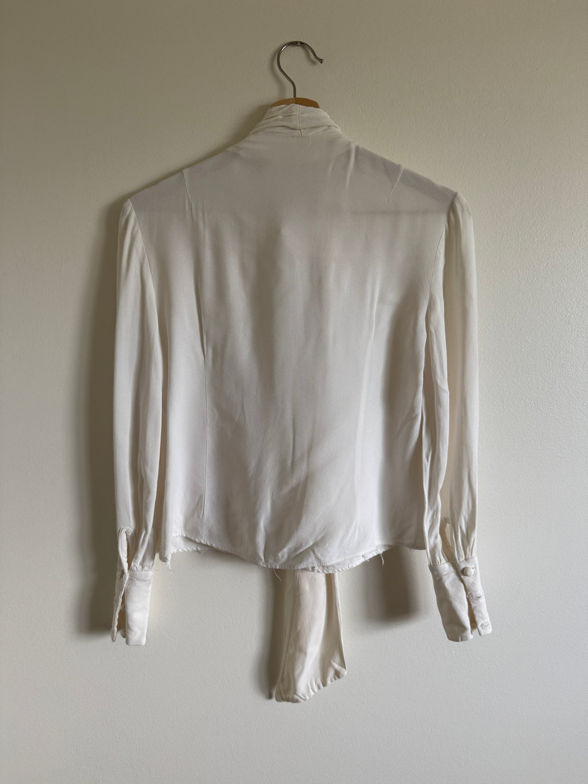 1940s BOW BLOUSE