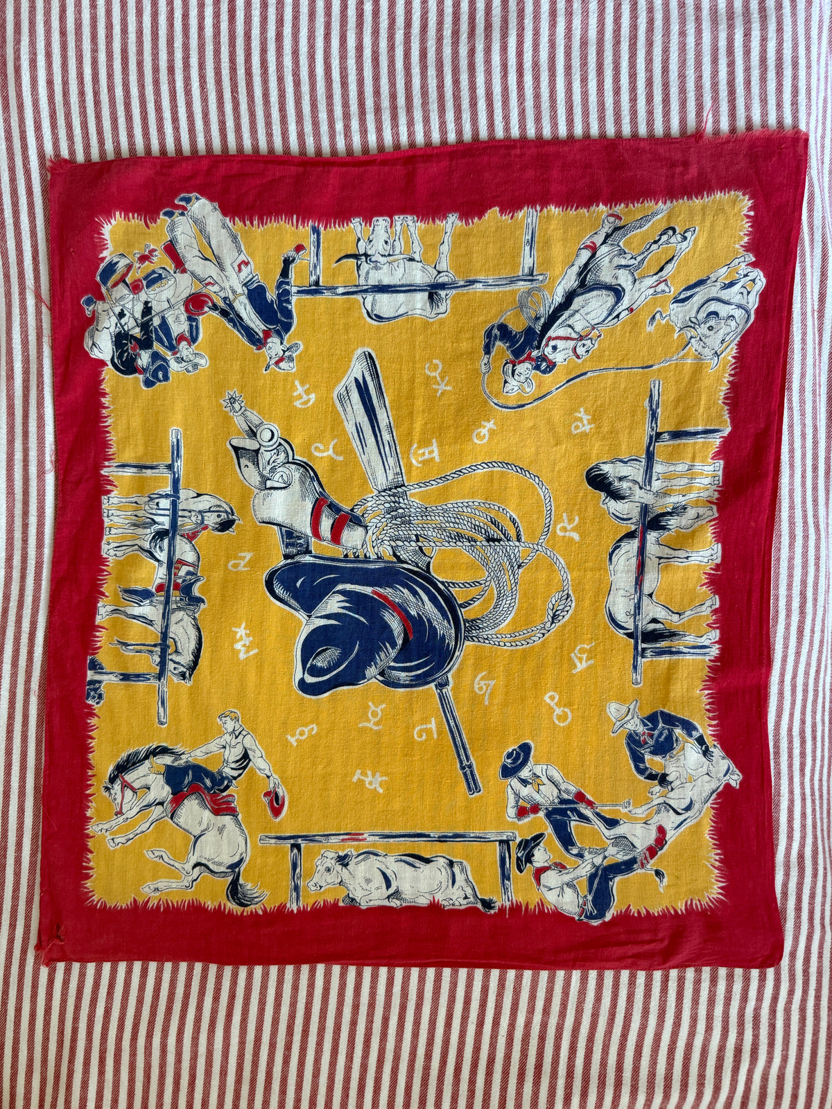 1950s WESTERN BANDANA
