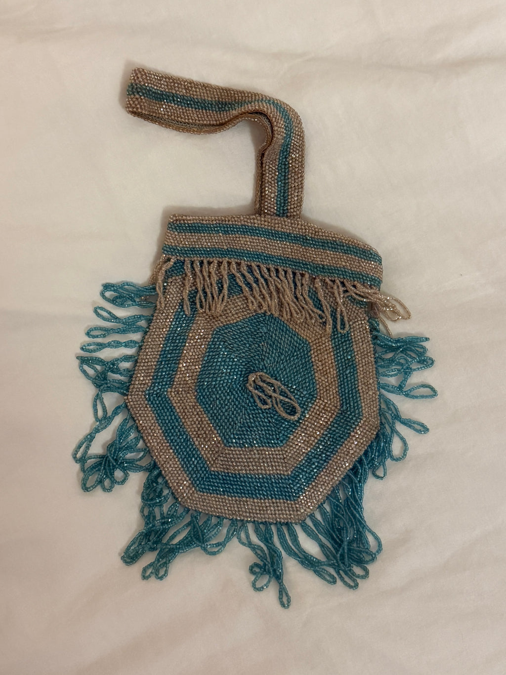 1920s ART DECO BEADED BAG