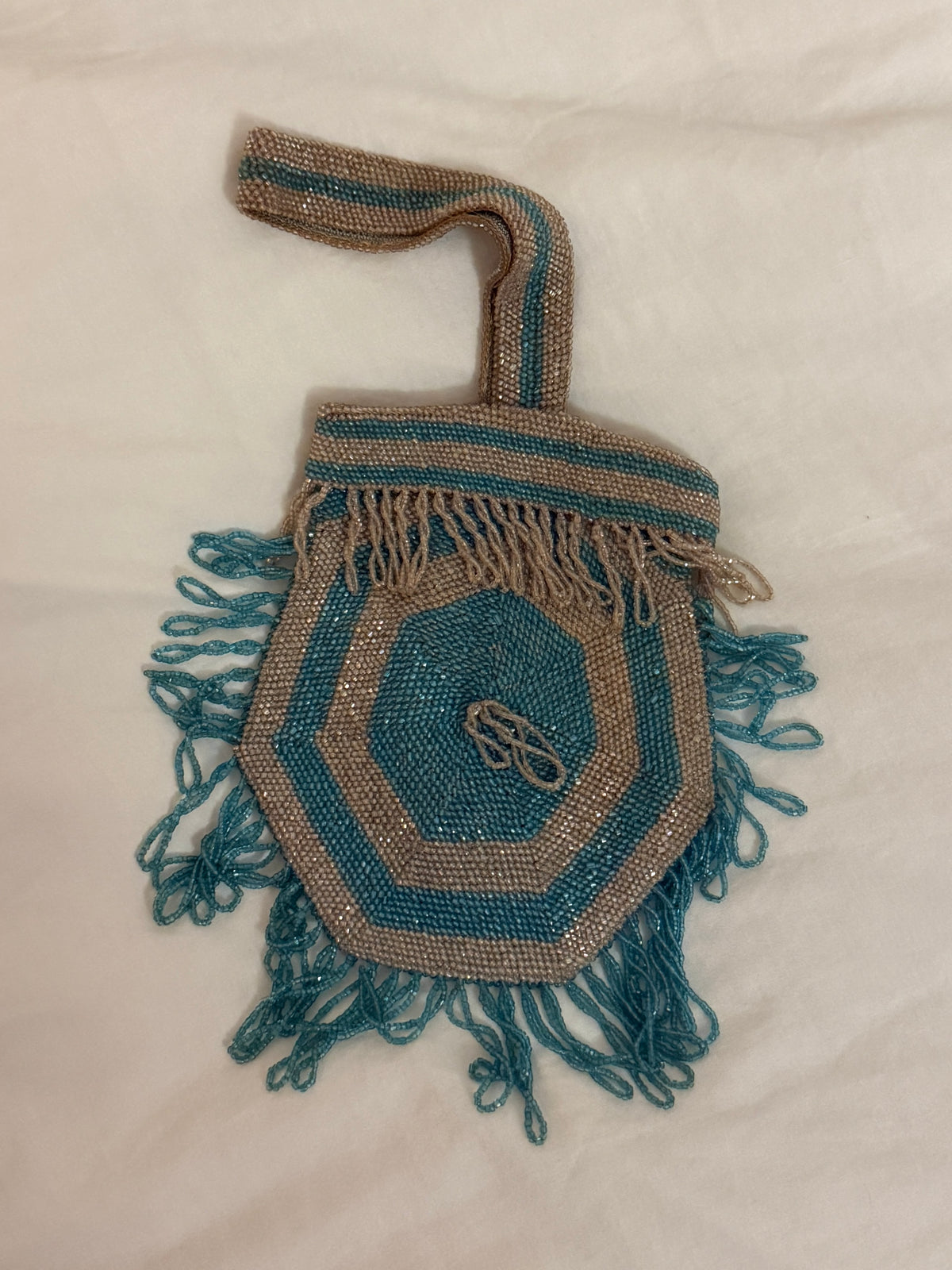 1920s ART DECO BEADED BAG