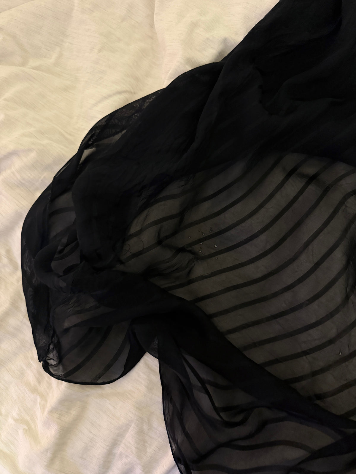 1940s STRIPE BIAS CUT SLIP